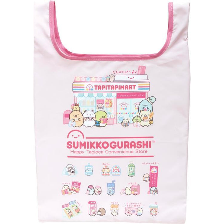 [Sumikko Gurashi] - Waku Waku Tapioca Convenience Store - Shopping Bag San-X Official Japan 2024