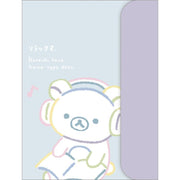 [Rilakkuma] Hard Flap Double Plastic Document Holder San-X Official Japan 2024