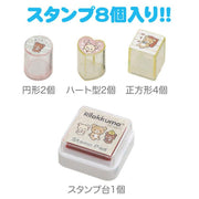 [Rilakkuma] Stamp Set - Mini San-X Official Japan 2024