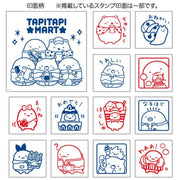 [Sumikko Gurashi] - Waku Waku Tapioca Convenience Store - Stamp Set -L-Size San-X Official Japan 2024