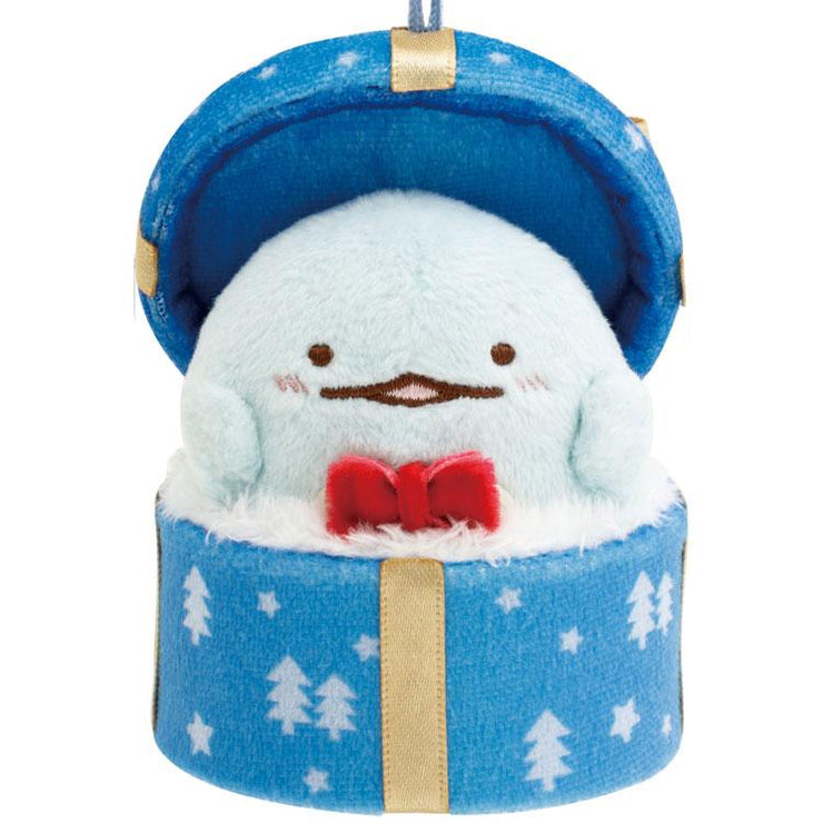 [Sumikko Gurashi] Ouchi no Sumikko Christmas - Burasage Mascot Strap -Tokage San-X Official Japan 2024