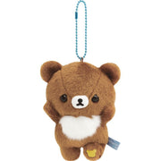 [Rilakkuma] - AoKogu no Otomari - Burasage Plush Mascot Strap - Chairoi Koguma San-X Official Japan 2024