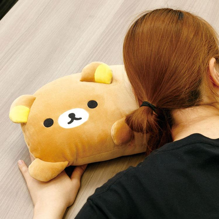 [Rilakkuma] - Tonikaku Dara Dara Series - Relaxation Cushion for Comfort Time - Kiiroi Tori San-X Official Japan 2024