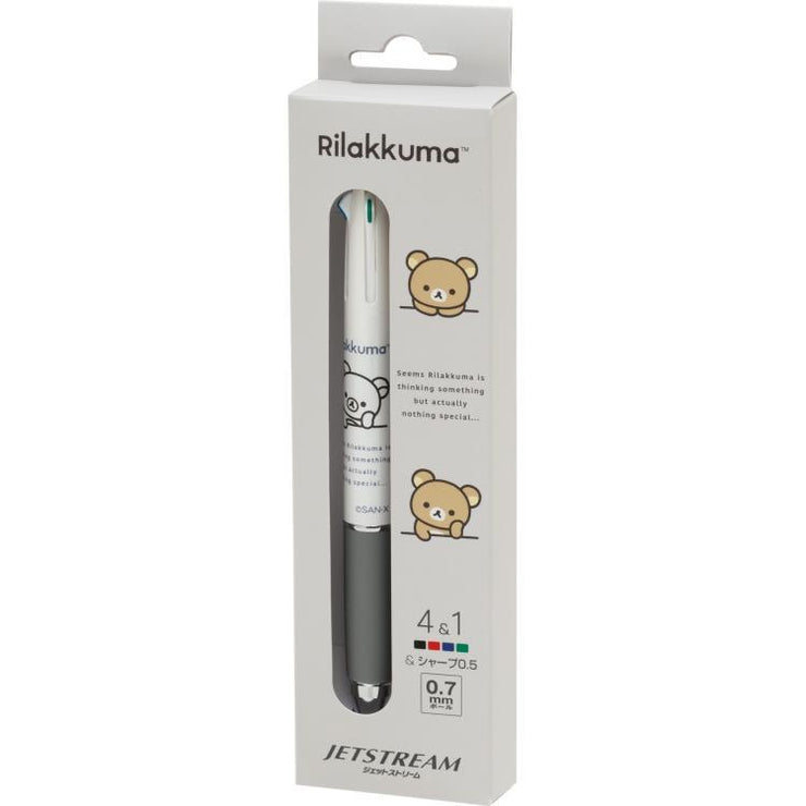 [Rilakkuma] Jetstream 4&1 Multi-Pen -White San-X Official Japan 2024