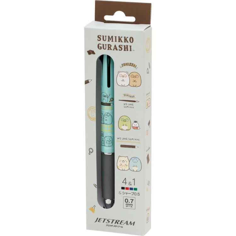Sumikko Gurashi] Jetstream 4&1 Multi-Pen - Mint Green San-X