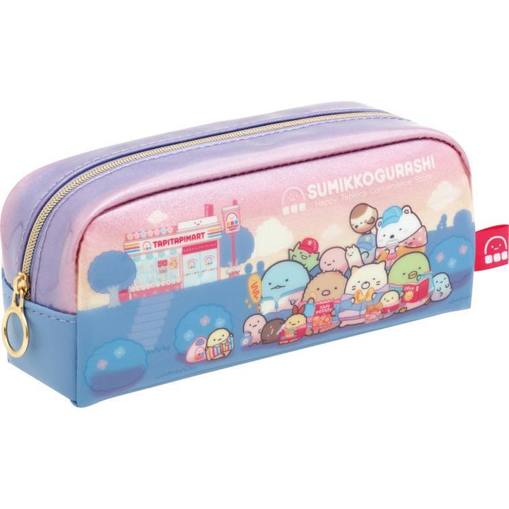 [Sumikko Gurashi] - Waku Waku Tapioca Convenience Store - Pen Pouch San-X Official Japan 2024