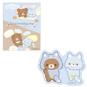 [Rilakkuma] - AoKogu no Otomari - Sticker Set -A  San-X Official Japan 2024