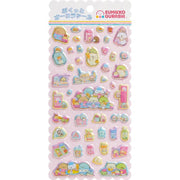 [Sumikko Gurashi] - Waku Waku Tapioca Convenience Store - Pukutto Aurora Sticker Set  San-X Official Japan 2024