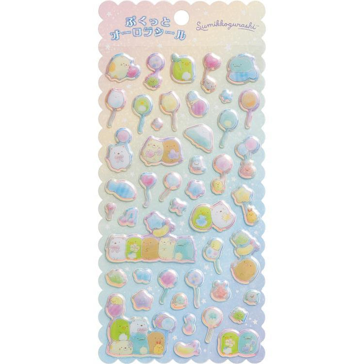 [Sumikko Gurashi] Pukutto Aurora Stickers -Balloon San-X Official Japan 2024