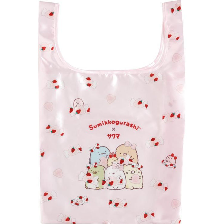 [Sumikko Gurashi] - Sumikko Gurashi × Sakuma Ichigo Milk Candy - Shopping Bag w/Candy Pouch San-X Official Japan 2024