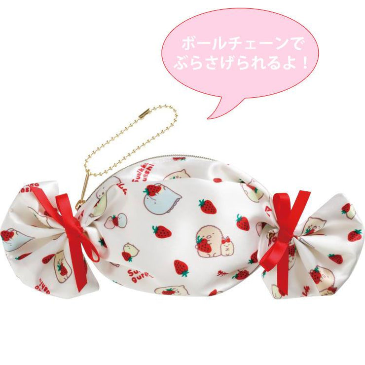 [Sumikko Gurashi] - Sumikko Gurashi × Sakuma Ichigo Milk Candy - Shopping Bag w/Candy Pouch San-X Official Japan 2024