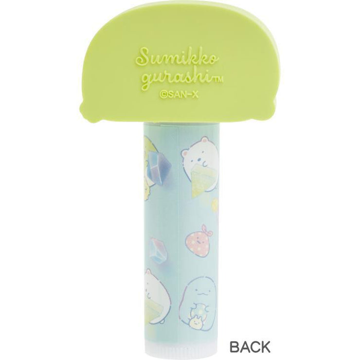 [Sumikko Gurashi] Lip Balm with Mascot - Penguin? (Muscat Scent) San-X Official Japan