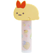 [Sumikko Gurashi] Lip Balm with Mascot - Ebi Fry no Shippo (Strawberry Scent) San-X Official Japan