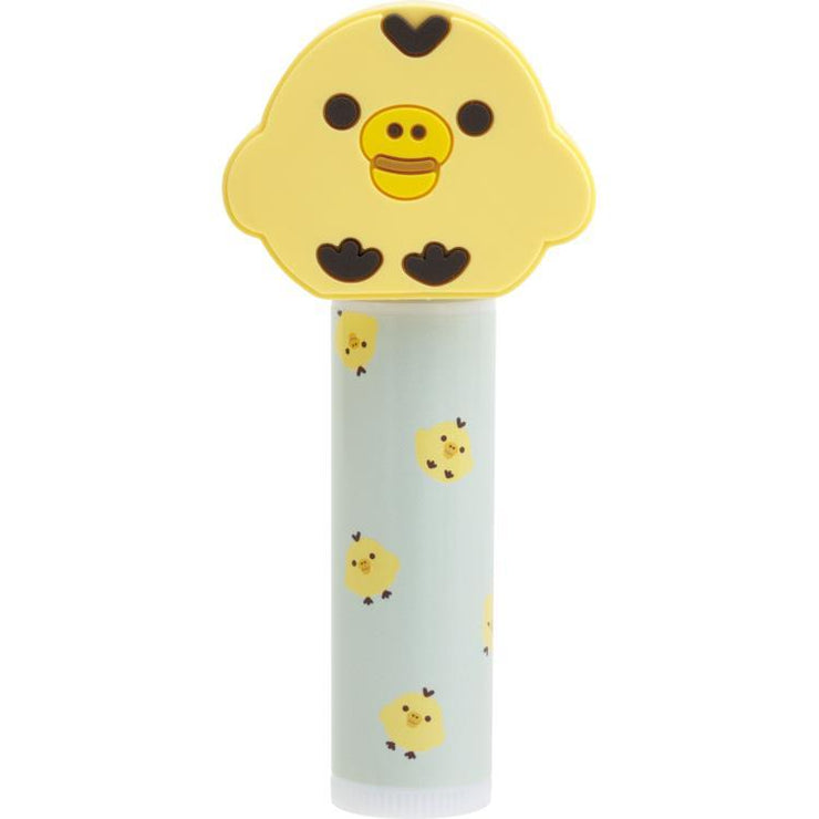 [Rilakkuma] Lip Balm with Mascot - Kiiroi Tori (Citrus Scent) San-X Official Japan