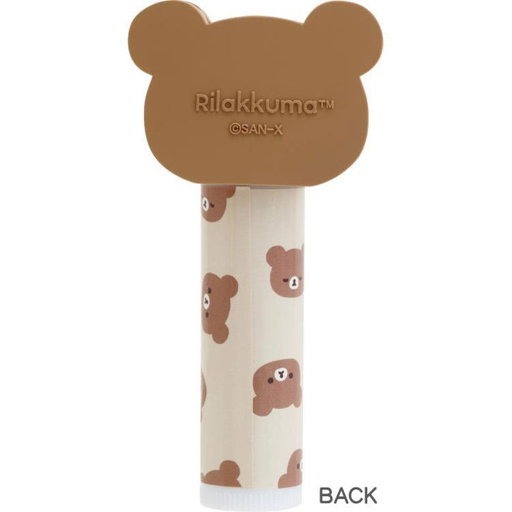 [Rilakkuma] Lip Balm with Mascot - Chairoi Koguma (Apple Scent) San-X Official Japan