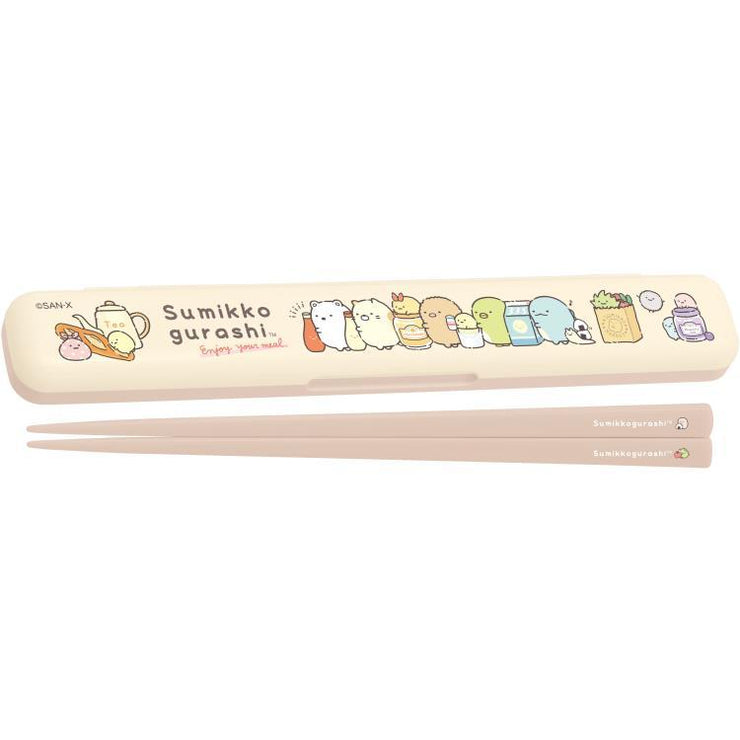 [Sumikko Gurashi] Chopsticks with case -B San-X Official Japan 2024