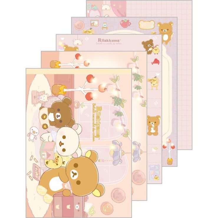 [Rilakkuma] - Suteki na Ouchi - Memo Pad  -B San-X Official Japan 2024