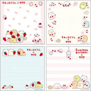 [Sumikko Gurashi] - Sumikko Gurashi × Sakuma Ichigo Milk Candy - Square Memo Pad -B San-X Official Japan 2024