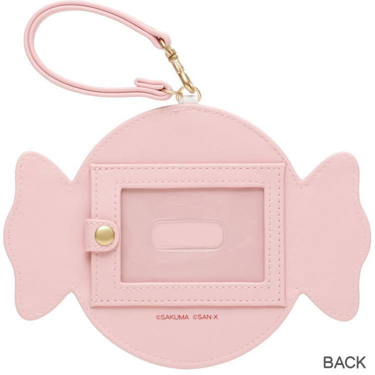 [Sumikko Gurashi] - Sumikko Gurashi × Sakuma Ichigo Milk Candy - Die-cut Pass Case San-X Official Japan 2024