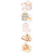 [Sugarcocomuu] -Sweet Memory Time Theme- Flake Sticker B San-X Official Japan 2024