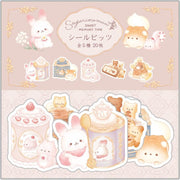 [Sugarcocomuu] -Sweet Memory Time Theme- Flake Sticker B San-X Official Japan 2024