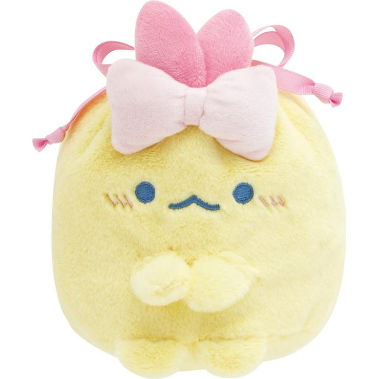 Sumikko Gurashi] -Yumemiru Shippos- Plush Kinchaku Pouch