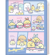 [Sumikko Gurashi] -Yumemiru Shippos- 6+1Pocket Plastic Document Holder -B 2025 San-X Official Japan
