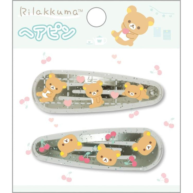 [Rilakkumau] Hair Pins - Rilakkuma 2025 San-X Official Japan