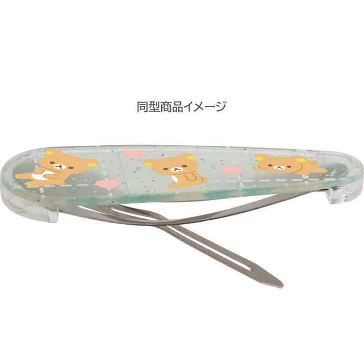 [Rilakkumau] Hair Pins - Korilakkuma 2025 San-X Official Japan