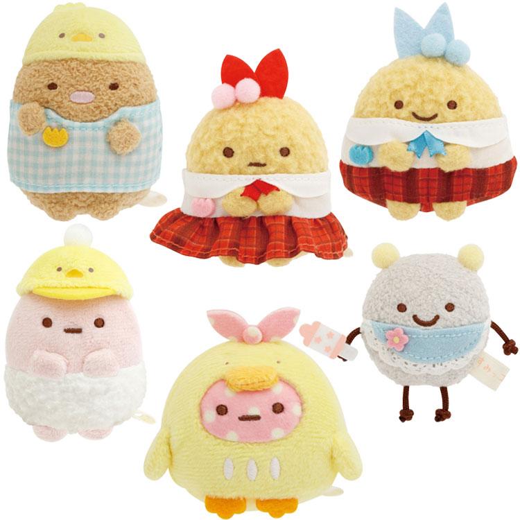 Sumikko.Gurashi〜miniぬいぐるみとマスコットのセット Sumikko Gurashi Costume for mini Plush Full 6 Set Wonderland