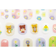 [Rilakkuma] Nail Stickers - C 2025 San-X Official Japan