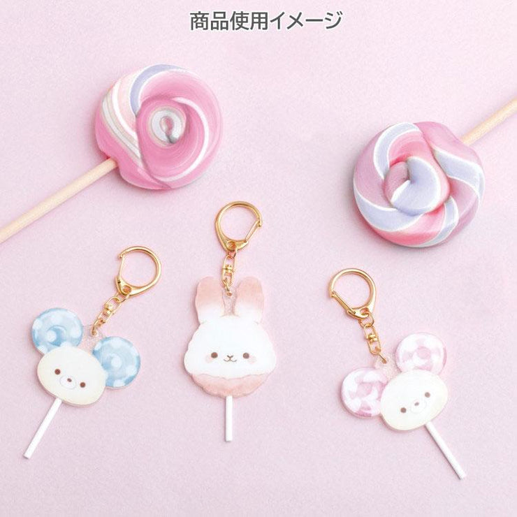 [Sugarcocomuu] -Lolli and Pop’s Candy Day- Acrylic Keychain - Chu Pop Candy Lolli San-X Official Japan 2025