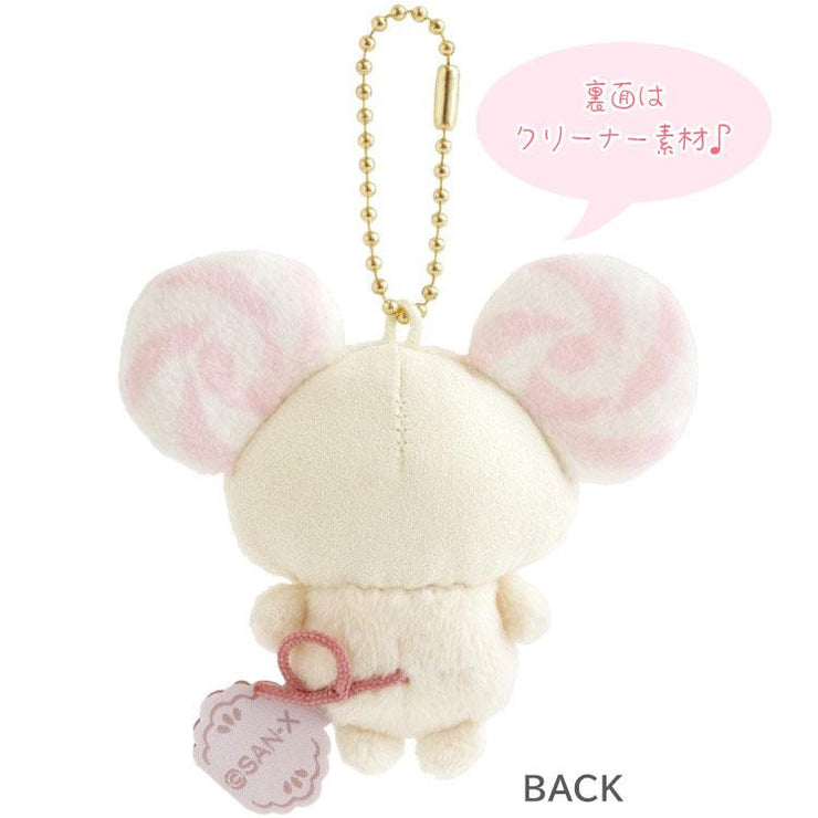 [Sugarcocomuu] -Lolli and Pop’s Candy Day- Mini Plush Cleaner - Chu Pop Candy Lolli San-X Official Japan 2025