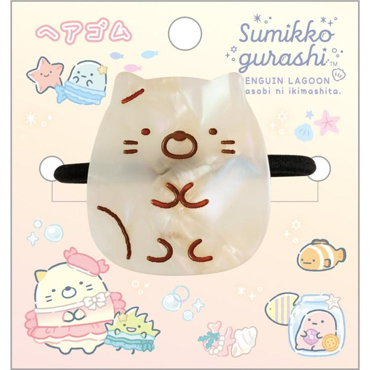 [Sumikko Gurashi] -Penguin Lagoon- Hair Tie -Neko 2025 San-X Official Japan