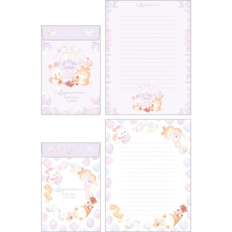 [Sugarcocomuu] -Lolli and Pop’s Candy Day- Letter Set San-X Official Japan 2025