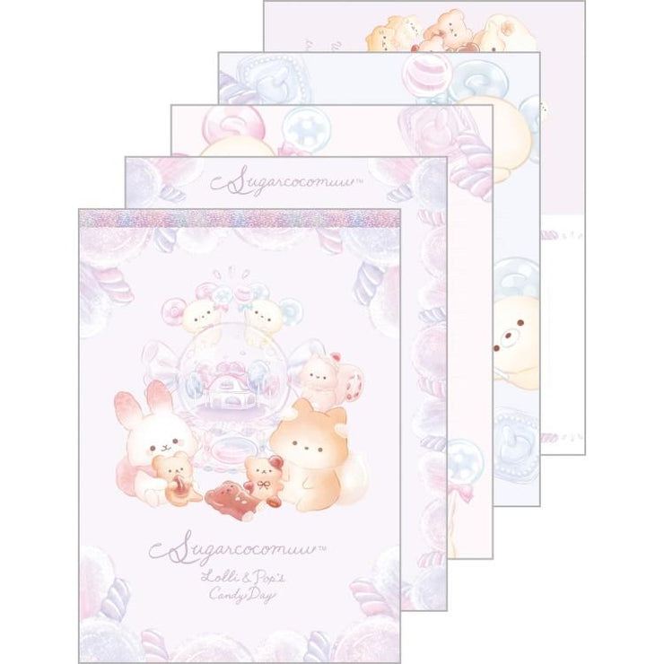 [Sugarcocomuu] -Lolli and Pop’s Candy Day- Memo Pad A San-X Official Japan 2025