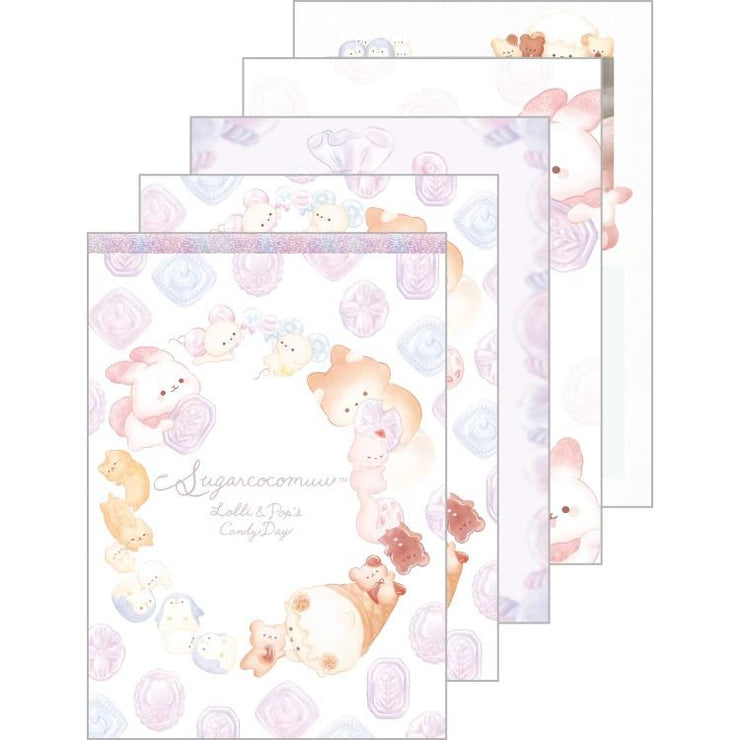 [Sugarcocomuu] -Lolli and Pop’s Candy Day- Memo Pad B San-X Official Japan 2025