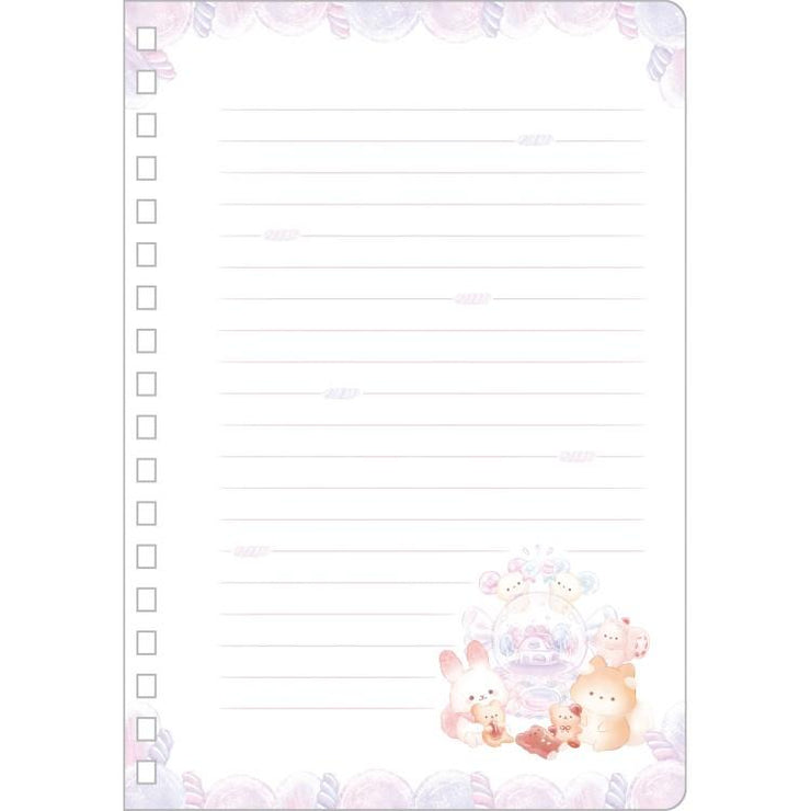[Sugarcocomuu] -Lolli and Pop’s Candy Day- B6 Spiral Notebook -A San-X Official Japan 2025