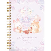 [Sugarcocomuu] -Lolli and Pop’s Candy Day- B6 Spiral Notebook -A San-X Official Japan 2025