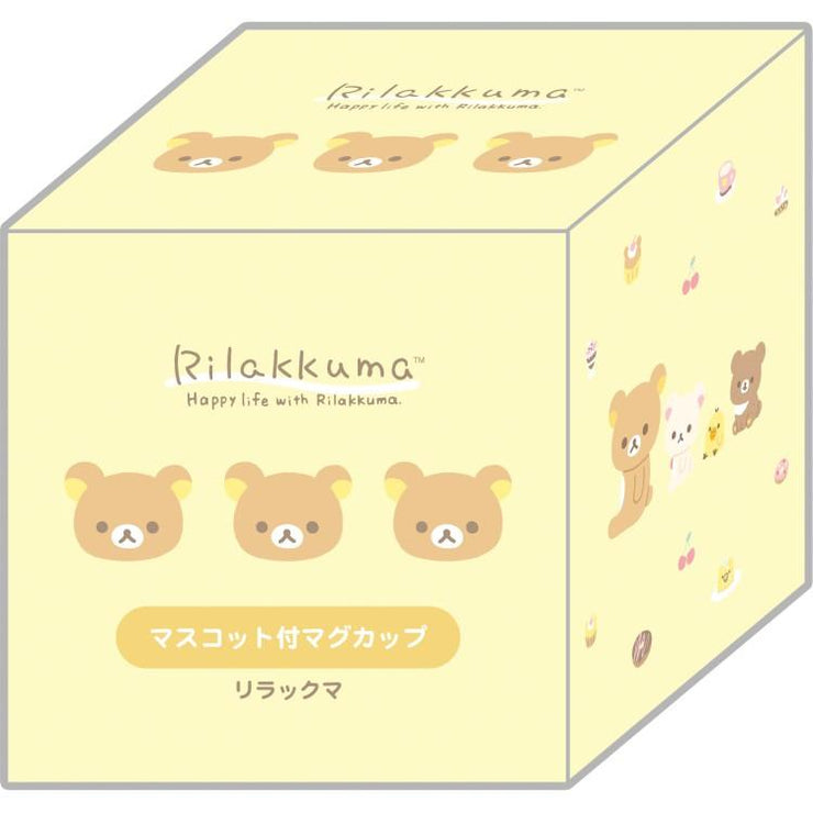 [Rilakkuma] Mug with Mascot - Rilakkuma San-X Official Japan 2025