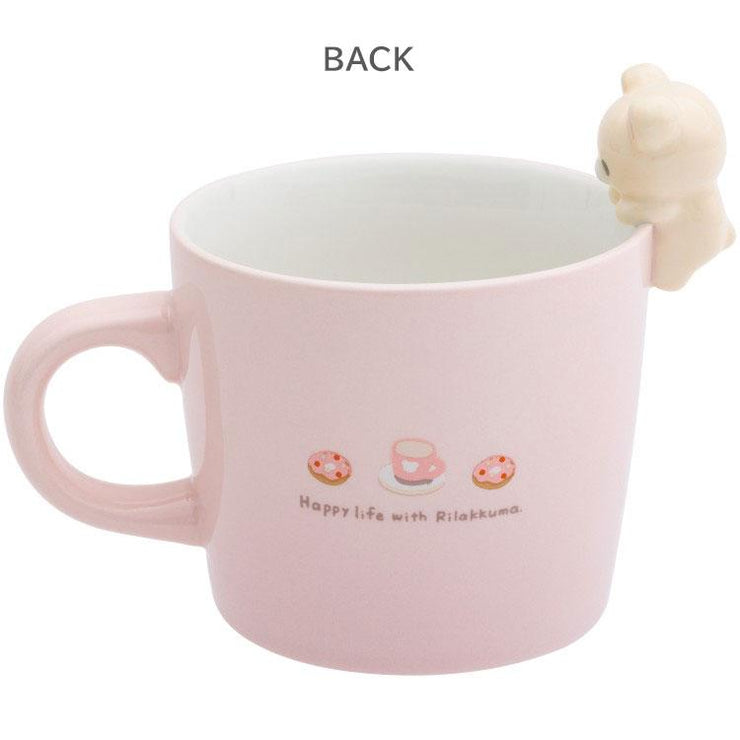 [Rilakkuma] Mug with Mascot - Korilakkuma San-X Official Japan 2025