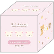 [Rilakkuma] Mug with Mascot - Korilakkuma San-X Official Japan 2025