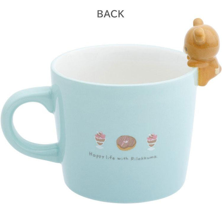 [Rilakkuma] Mug with Mascot - Chairoi Koguma San-X Official Japan 2025