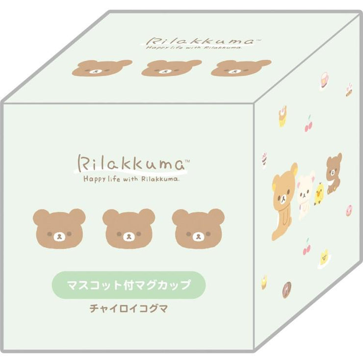 [Rilakkuma] Mug with Mascot - Chairoi Koguma San-X Official Japan 2025