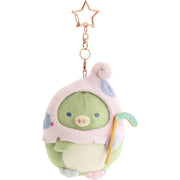 [Sumikko Gurashi] -Spooky Halloween- Burasage Mascot Strap -Penguin? 2025 San-X Official Japan