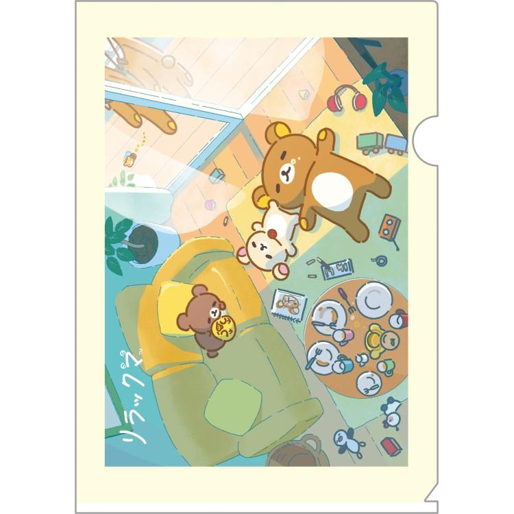 Rilakkuma] -Stay With Me- A4 Plastic Document Holder -A 2025 San-X