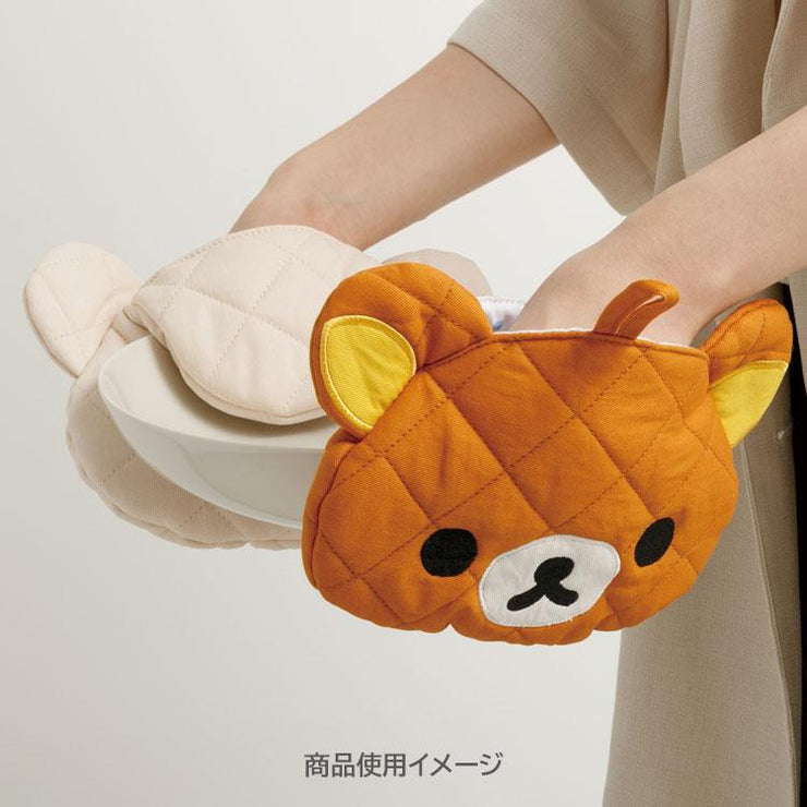 [Rilakkuma] -Stay With Me- Oven Mitt Set (2 Pieces) 2025 San-X Official Japan