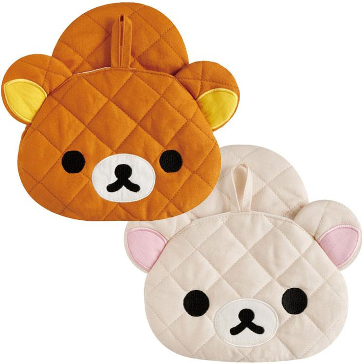[Rilakkuma] -Stay With Me- Oven Mitt Set (2 Pieces) 2025 San-X Official Japan