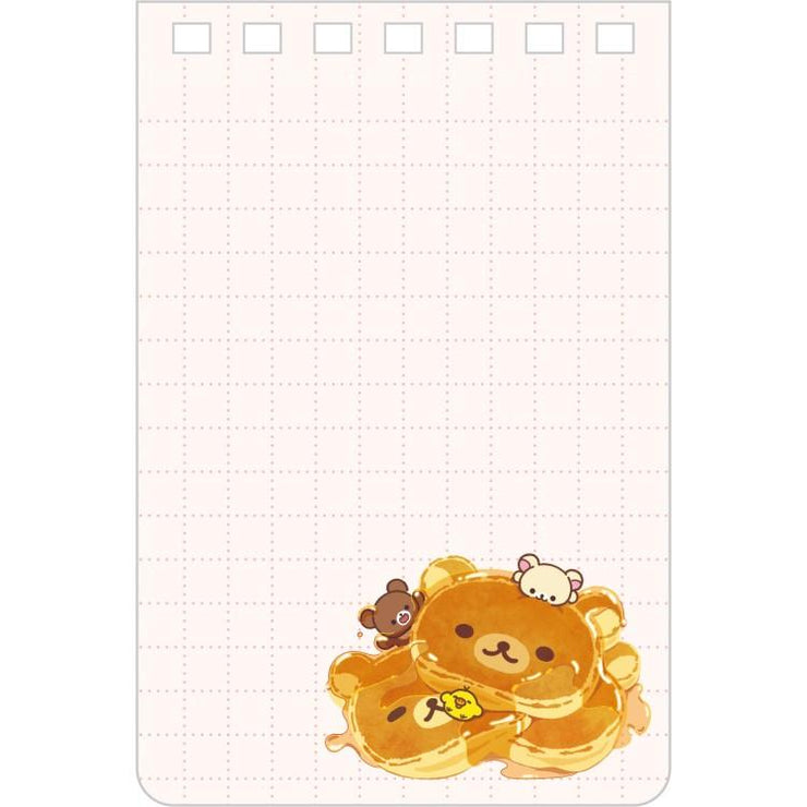 [Rilakkuma] -Stay With Me- 2Ring Memo Pad -A 2025 San-X Official Japan