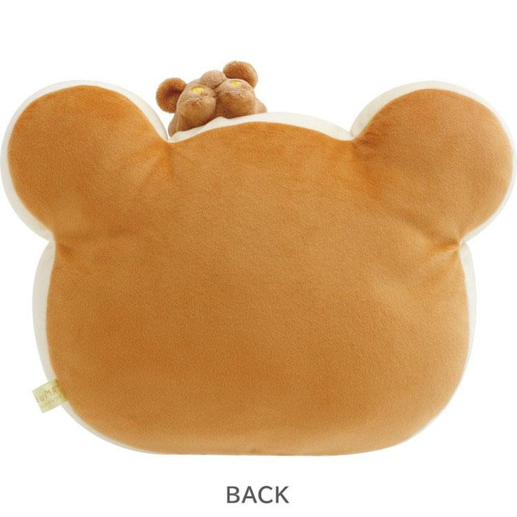 [Rilakkuma] -Stay With Me- Super Mochi-Mochi Komakura Face Cushion 2025 San-X Official Japan